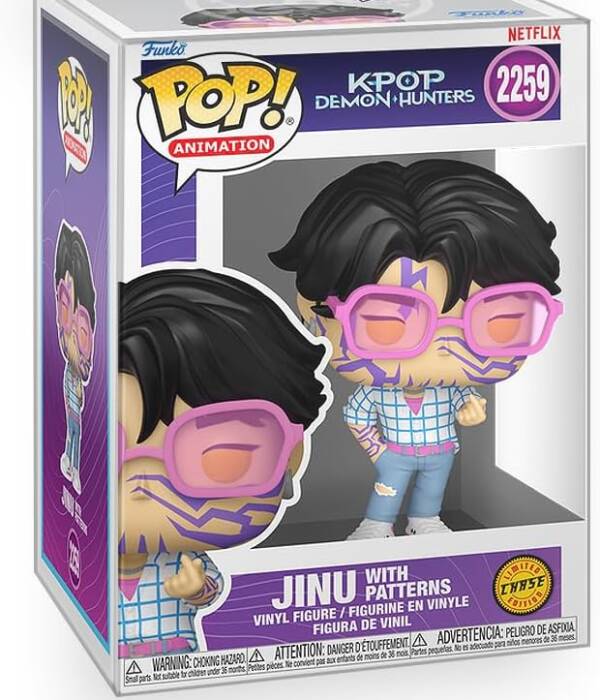 KPOP DEMON HUNTERS JINU POP 2259 CHASE