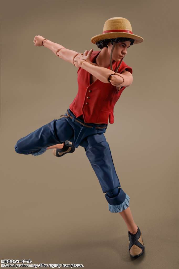ONE PIECE NETFLIX MONKEY D.LUFFY SHF - immagine 5
