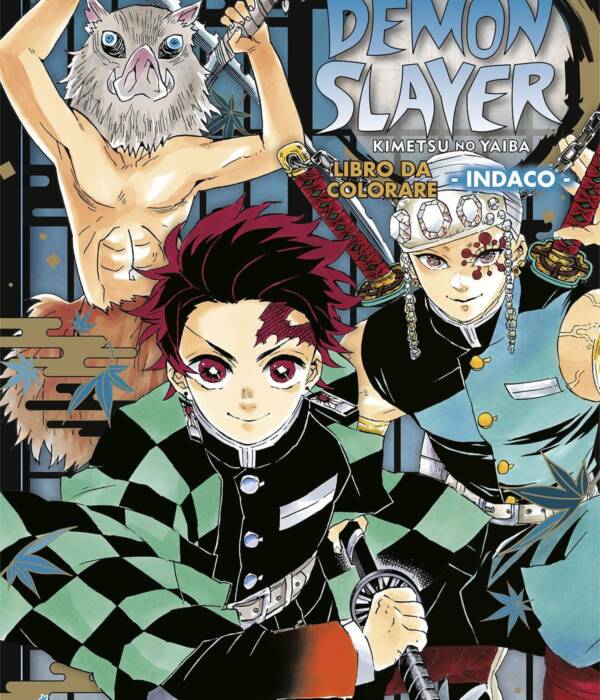 Demon slayer. Kimetsu no yaiba. Libro da colorare. Ediz. indaco