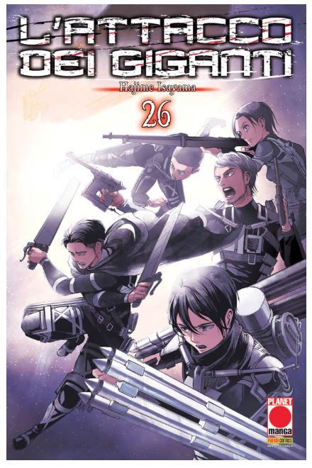 LATTACCO DEI GIGANTI 26 - I RIST.