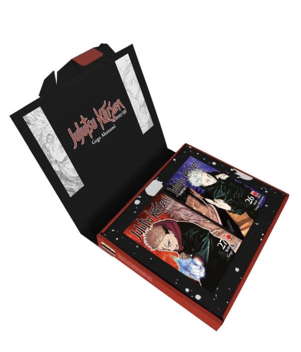 JUJUTSU KAISEN FRAMEBOX CONTIENE 26 + 27 VARIANT