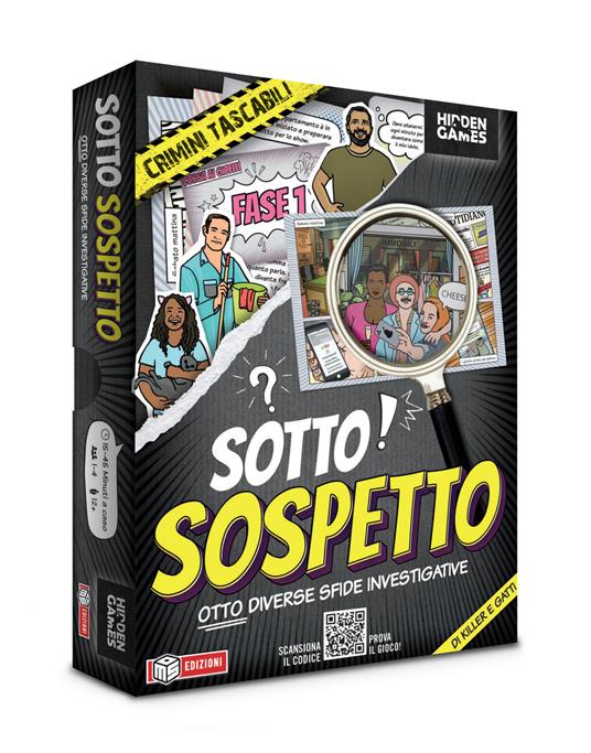 HIDDEN GAMES - SOTTO SOSPETTO (OTTO DIVERSE SFIDE INVESTIGATIVE)