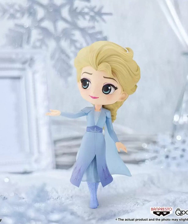BANPRESTO 18751 - Q Posket Disney Characters -Elsa- From Frozen 2 Vol.2 (Ver.A) - immagine 6