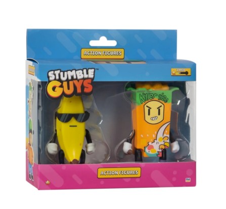 STUMBLE GUYS AF 11 CM. 2 PACK (ASS)