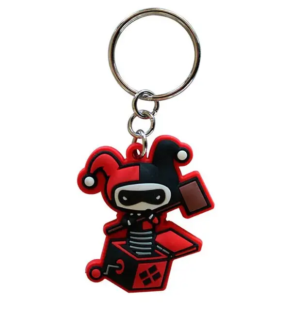 DC COMICS HARLEY QUINN PVC KEYCHAIN