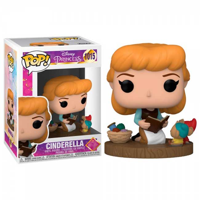 DISNEY: ULTIMATE PRINCESS - POP FUNKO VINYL FIGURE 1015 CINDERELLA 9CM