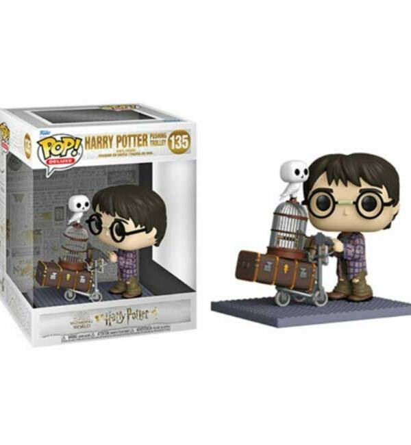HARRY POTTER HARRY PUSHING TROLLEY POP 135