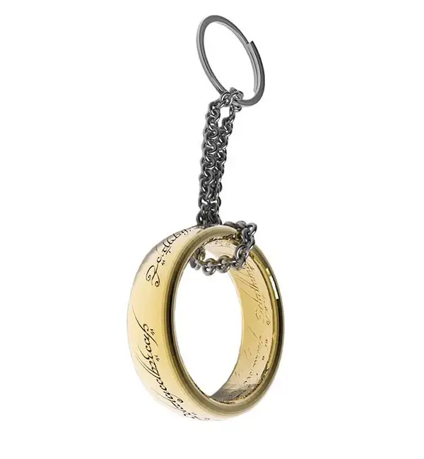 LORD OF THE RINGS 3D RING KEYCHAIN