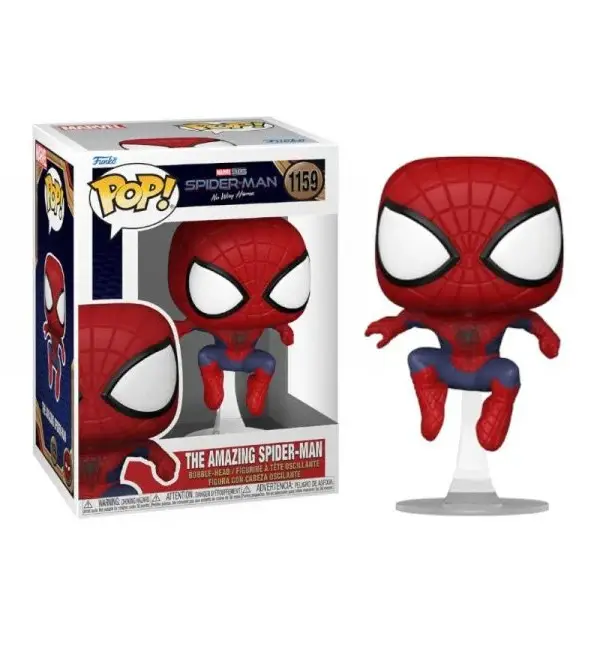 MARVEL: SPIDER-MAN NO WAY HOME - POP FUNKO VINYL FIGURE 1159 LEAPING SPIDER-MAN 3 9CM