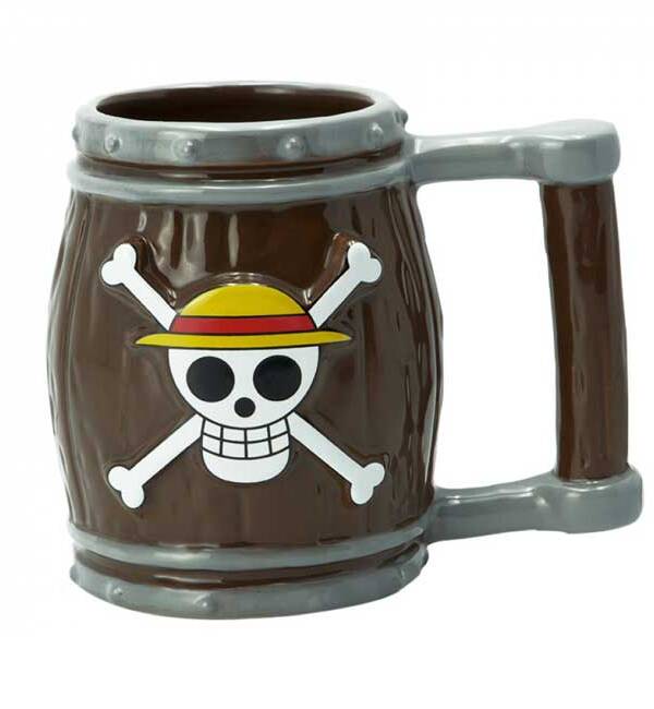 ONE PIECE BARREL 3D MUG