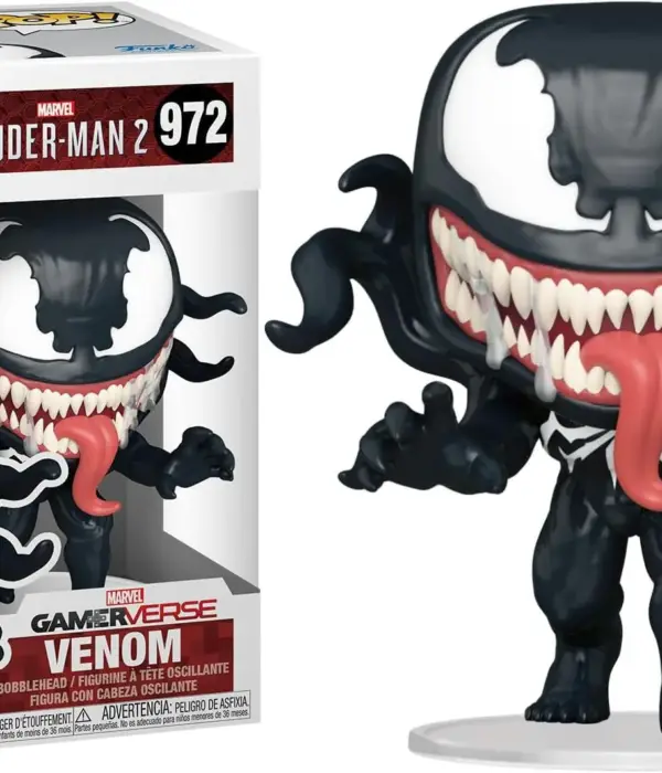 PLAYSTATION - SPIDER-MAN 2 - POP FUNKO VINYL FIGURE 972 VENOM 9CM