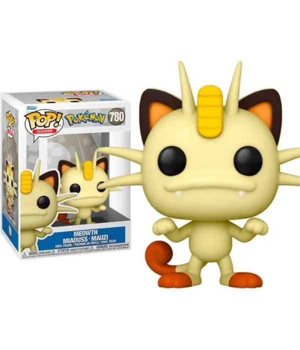 POKEMON - POP FUNKO VINYL FIGURE 780 MEOWTH 9CM