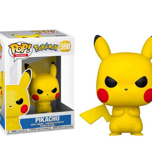 POKEMON GRUMPY PIKACHU POP