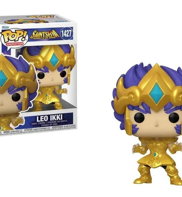 SAINT SEIYA - POP FUNKO VINYL FIGURE  GOLD LEO IKKI 9CM 1427