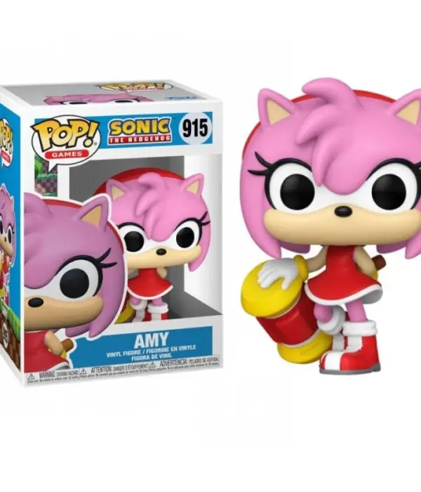 SONIC THE HEDGEHOG - POP FUNKO VINYL FIGURE 915 AMY 9CM