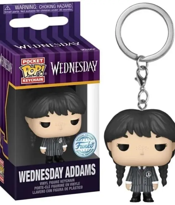 Wednesday POP! Vinyl Keychains Wednesday Addams 4 cm SE