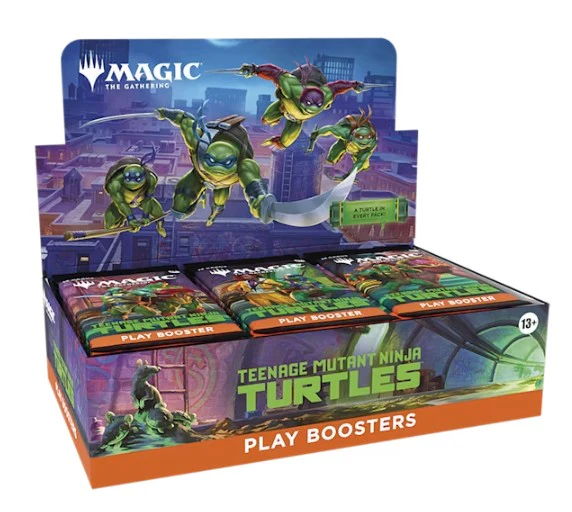 BOX PLAY BOOSTER - TEENAGE MUTANT NINJA TURTLES (30 BUSTE)