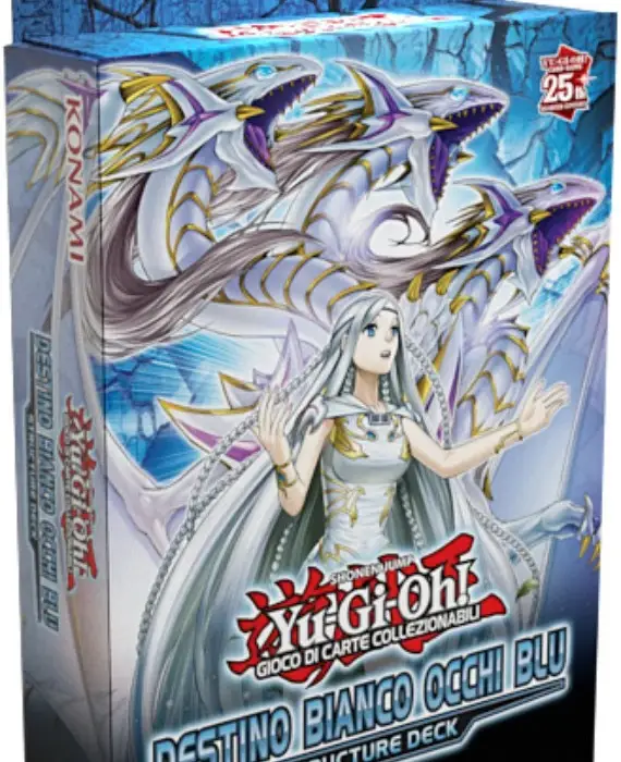 YU-GI-OH!Destino Bianco Occhi Blu - Structure Deck