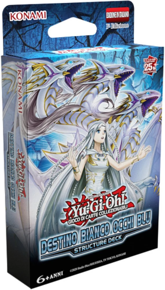 YU-GI-OH!Destino Bianco Occhi Blu - Structure Deck