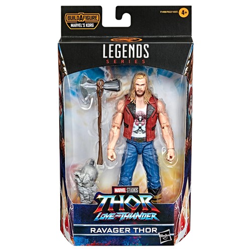 HASBRO MARVEL LEGENDS: THOR LOVE AND THUNDER - RAVAGER THOR FIGURE 15 CM - immagine 2