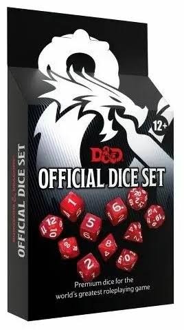 DUNGEONS & DRAGONS - SET DI DADI UFFICIALE
