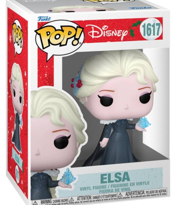 DISNEY PRINCESS HOLIDAY ELSA POP FUNKO 1617