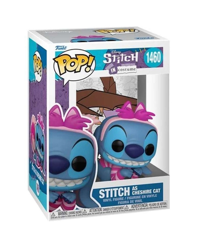 DISNEY: STITCH COSTUME - POP FUNKO VINYL FIGURE 1460 CHESHIRE 9CM