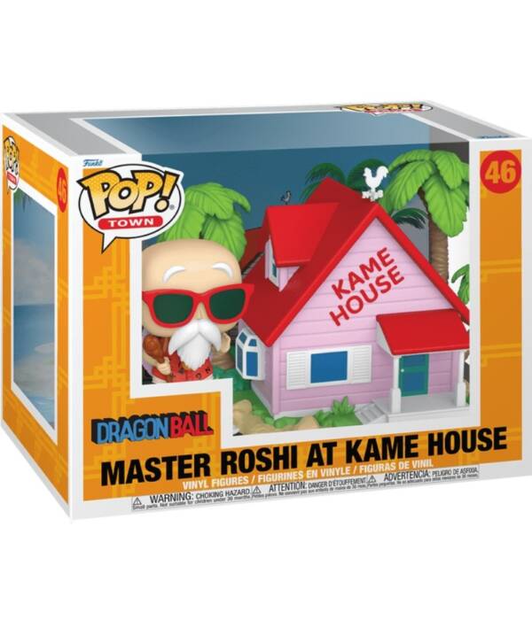 DRAGON BALL KAME HOUSE W/ROSHI POP