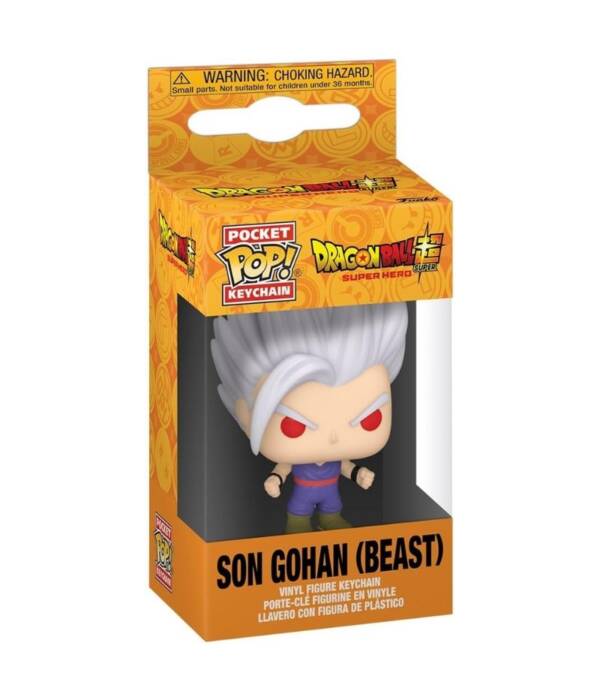 DRAGON BALL SUPER GOHAN UI KEYCHAIN