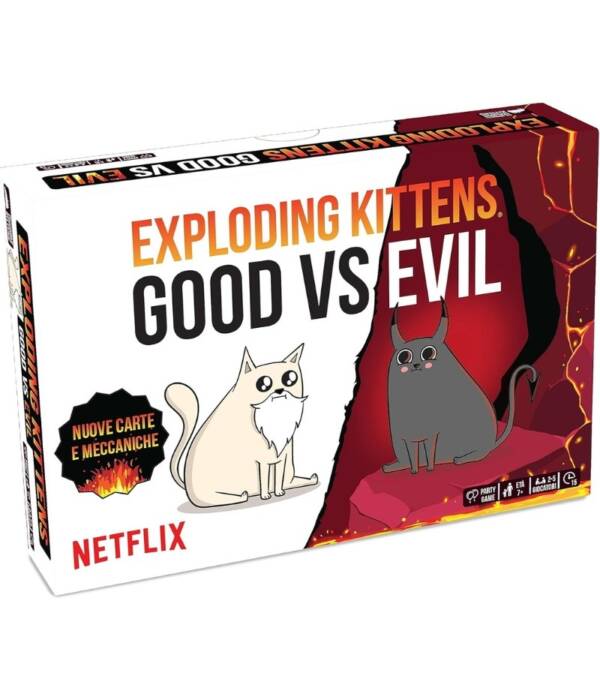 EXPLODING KITTENS GOOD VS EVIL