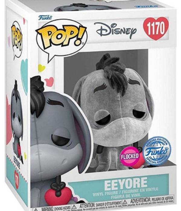 Funko Winnie The Pooh Eeyore (Flocked) 1170 SE - FLOCKED