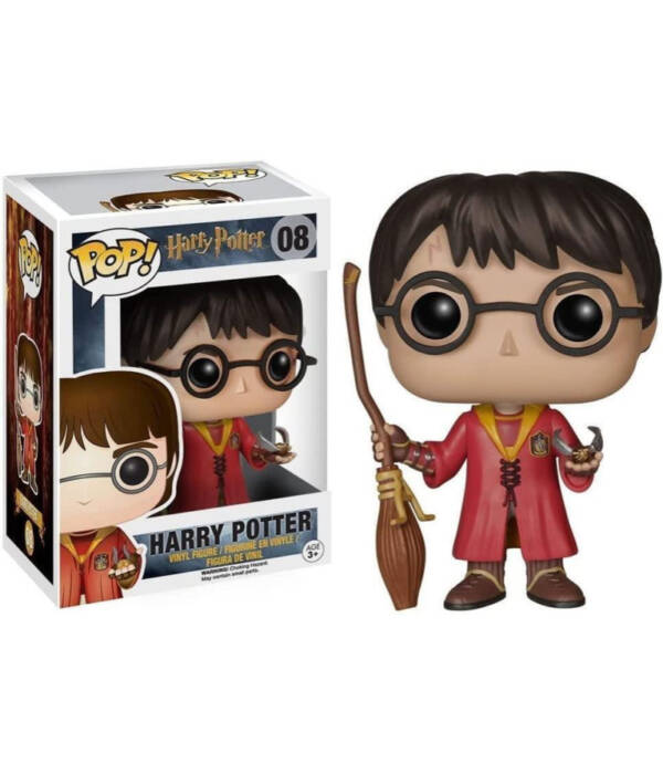 HARRY POTTER - POP FUNKO VINYL FIGURE 08 HARRY POTTER QUIDDITCH