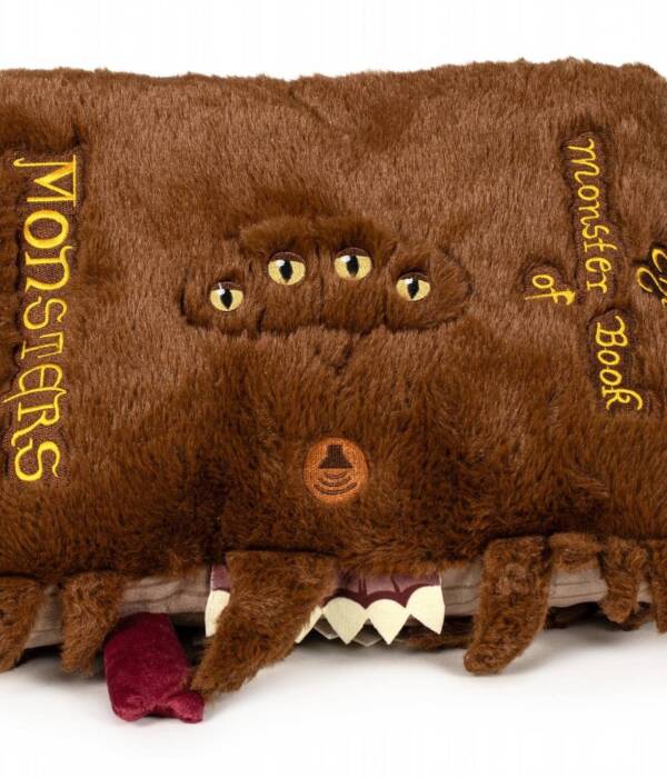 HARRY POTTER PLUSH W/SOUND MONSTER BOOK OF MONSTER