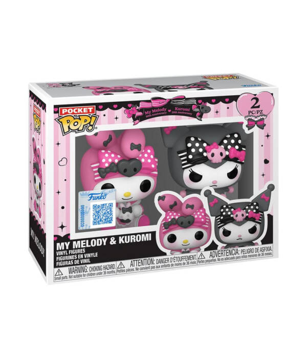 HELLO KITTY MY MELODY & KUROMI POP