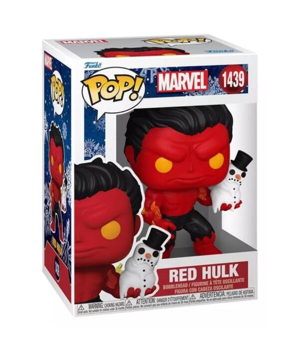 HOLIDAY RED HULK POP 1439