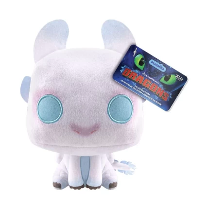 HOW TO TRAIN YOUR DRAGON - FUNKO PLUSH - LIGHT FURY 18CM