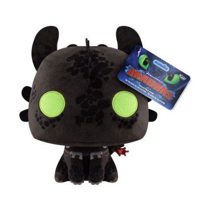 HOW TO TRAIN YOUR DRAGON - FUNKO PLUSH - TOOTHLESS 18CM