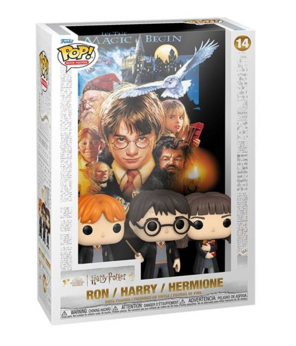 HP SORC STONE MOVIE POSTER TRIO POP 14