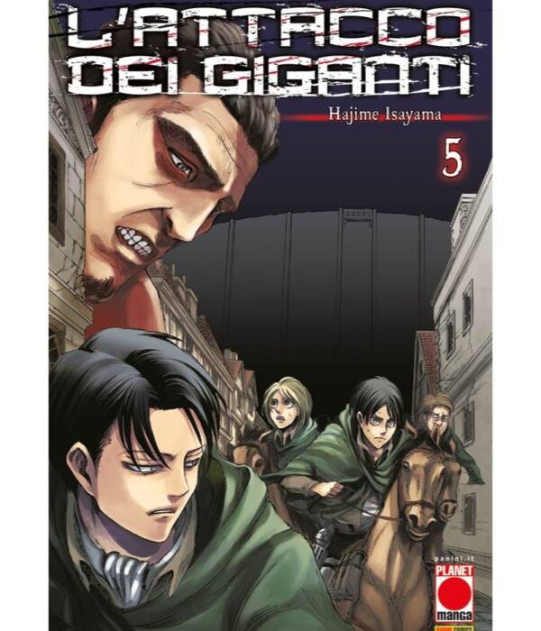 L'ATTACCO DEI GIGANTI 5 - VI RIST.