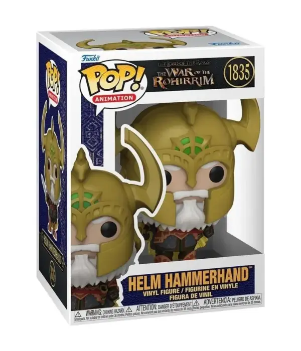 LOTR WAR OF THE ROHIRRIM HELM HAMMERHAND POP 1835