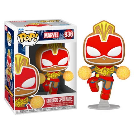 MARVEL HOLIDAY CAPTAIN MARVEL POP 936