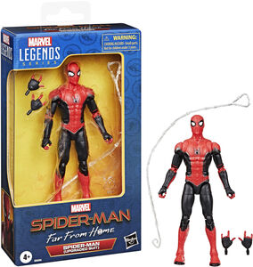 MARVEL LEGENDS - FAR FROM HOME - SPIDERMAN (UPGRADED SUIT) - ACTION FIGURE 15CM