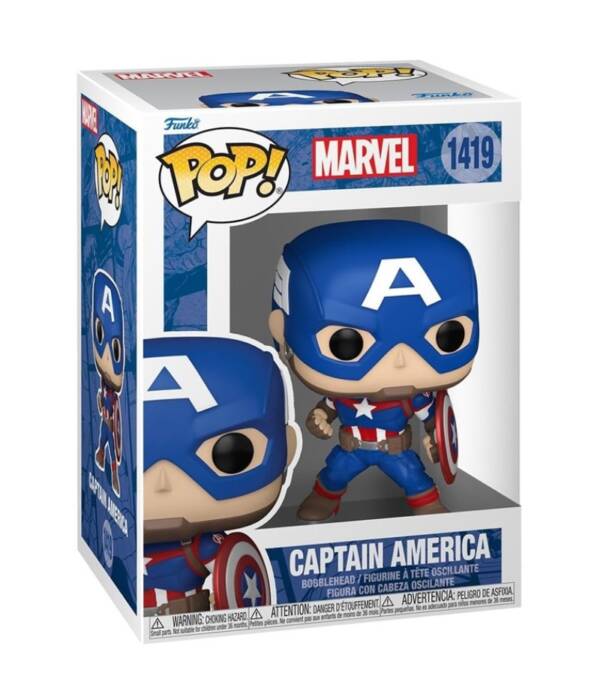 MARVEL NEW CLASSICS CAPTAIN AMERICA POP 1419