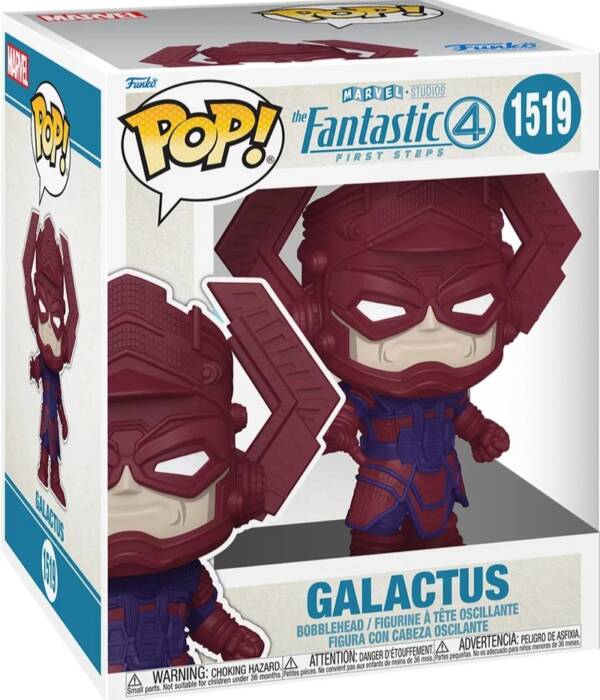 MARVEL: THE FANTASTIC FOUR: FIRST STEPS - POP FUNKO VINYL FIGURE 1519 GALACTUS 9CM