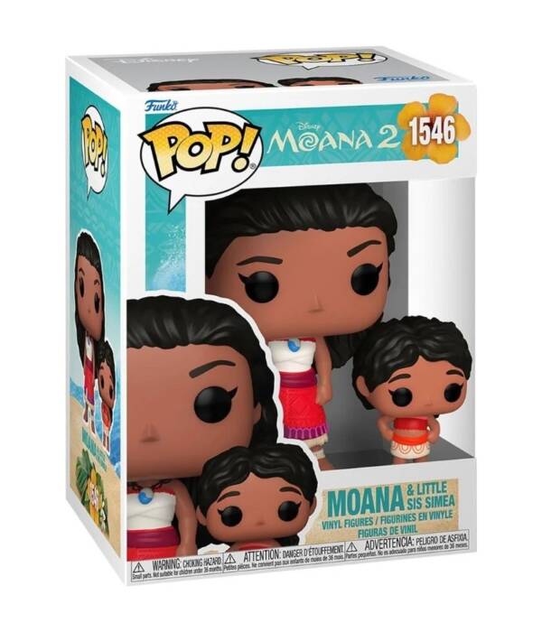 MOANA 2 MOANA & LITTLE SIS POP 1546