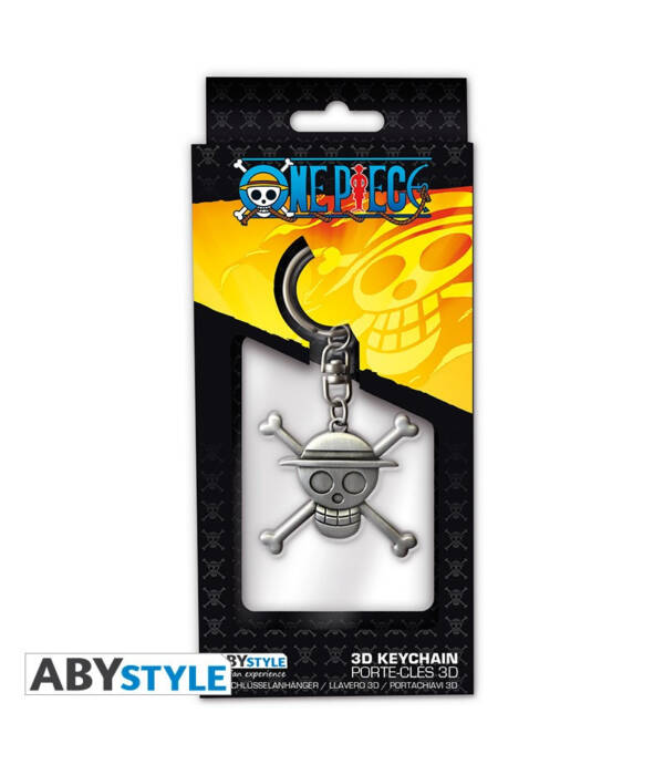 ONE PIECE 3D LUFFY SKULL PORTACHIAVI