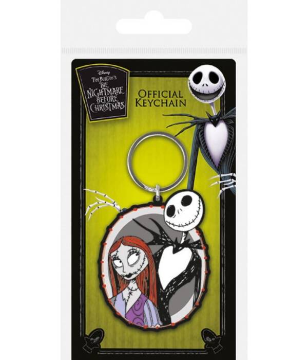 PYRAMID DISNEY: NIGHTMARE BEFORE CHRISTMAS - PORTACHIAVI IN GOMMA: JACK & SALLY