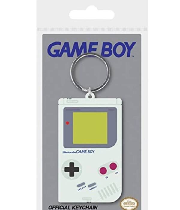 PYRAMID NINTENDO - PORTACHIAVI IN GOMMA: GAMEBOY