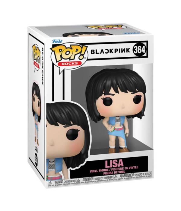 ROCKS:BLACKPINK - POP FUNKO VINYL FIGURE - 364 LISA 9CM