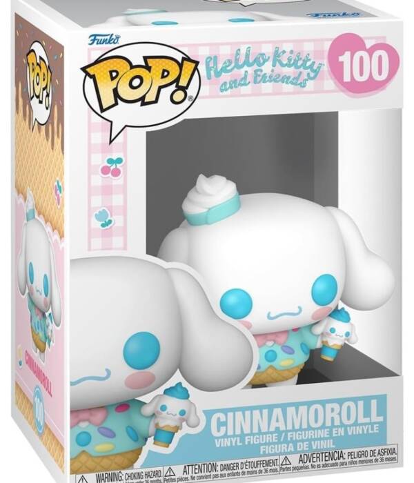 SANRIO HELLO KITTY- CINNAMOROLL POP 100